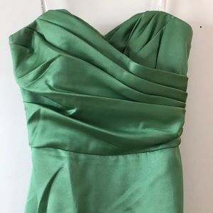 Green Formal Bridesmaid Dress